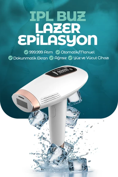 Janva Ipl Buz Lazer Epilasyon 999.999 Atım Otomatik/manuel Dokunmatik Ekran Ağrısız Vücut Yüz Cihazı ürün görseli 1