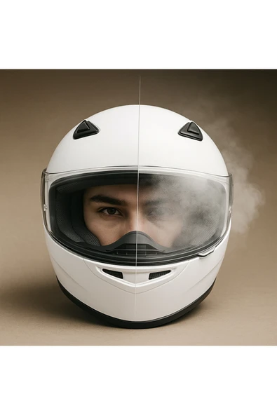 Vi Caro Motosiklet Pinlock Kask Vizörü Buğu Buhar Önleyici Film ürün görseli 1