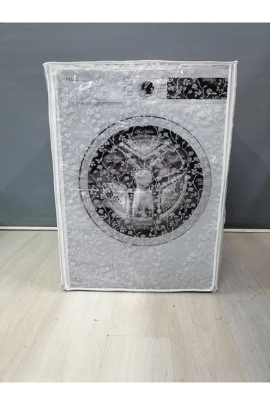 Fermuarlı Çamaşır Ve Kurutma Makinesi Örtüsü ürün görseli 1