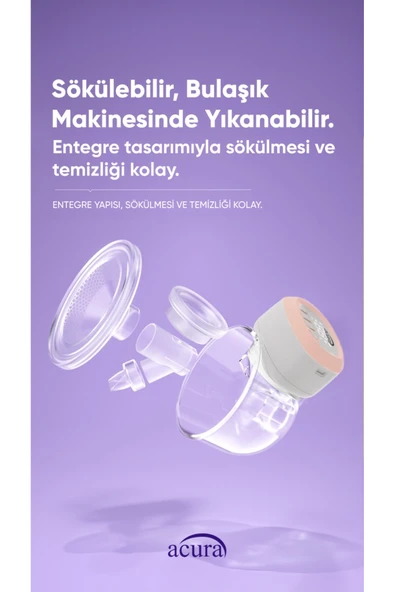 AC-3030 Giyilebilir Göğüs Pompası - Resim 5
