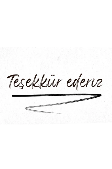 Teşekkür Kartı 5 adet ürün görseli 1