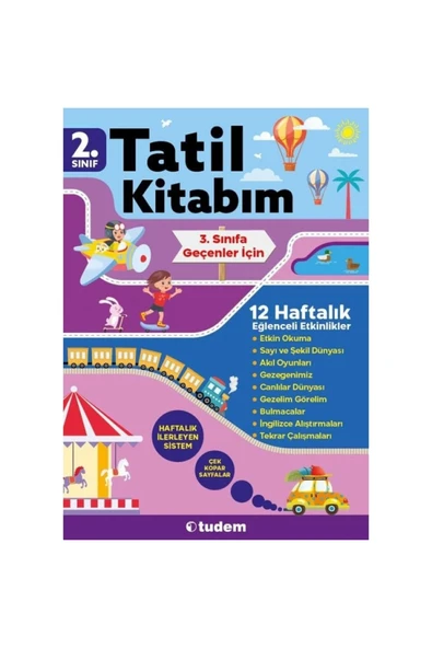 Tudem 2. Sınıf Tatil Kitabım 3. Sınıfa Geçenler Için ürün görseli 1