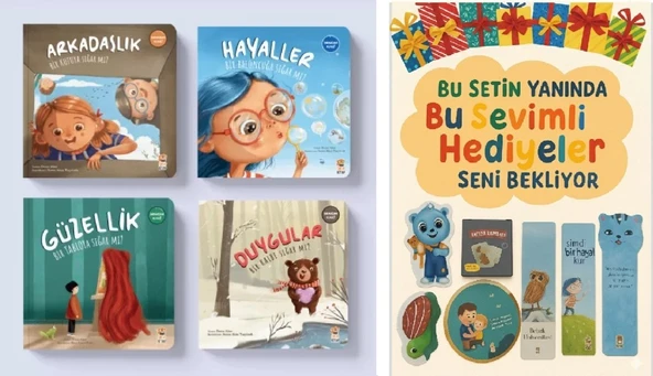 Deniz Alter Sormazsam Olmaz Seti 4 Kitap (Duygular + Hayaller + Arkadaşlık + Güzellik) ürün görseli 1