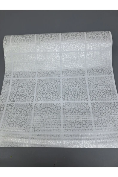 Desenli  Raf Ve Dolop Içi Örtüsü -  Kaymaz Raf Örtüsü 50cm X 500 Cm ürün görseli 1