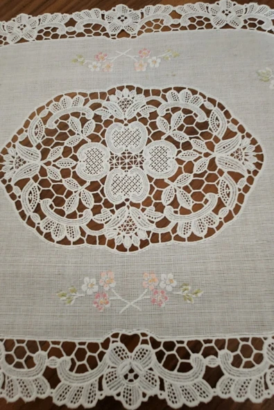 Pvc Runner Ve Sehpa Üstü Servislik 40 Cm X 30 Cm - Resim 2