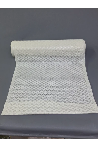 Pvc Küpür Dantel Raf Ve Dolap Örtüsü Runner  (beyaz) ürün görseli 1