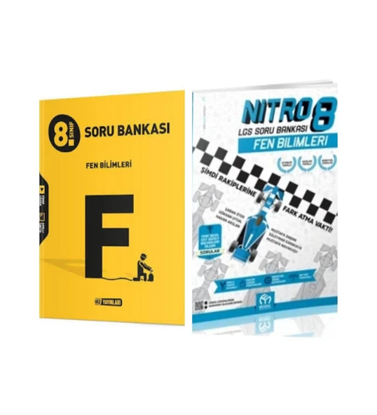 8. Sınıf Fen Bilimleri Soru Bankası - Fen Bilimleri Nitro Soru Bankası ürün görseli 1