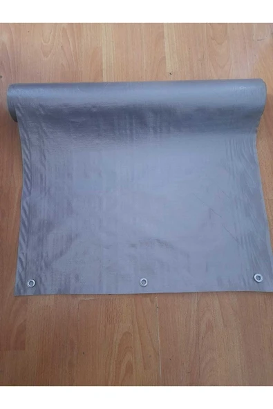 67x150cm Gri Pilsa Balkon Brandası(istediğiniz Ölçü Kadar Adeti Çoğaltabilirsiniz ) ürün görseli 1