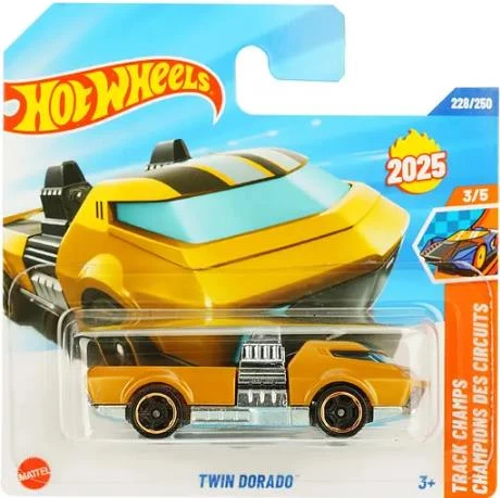 Hot Wheels Tekli Arabalar Twin Dorado HYW49 (Track Champs) ürün görseli 1
