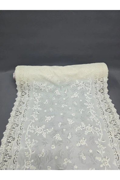 PVC KÜPÜR DANTEL RAF VE DOLAP ÖRTÜSÜ RUNNER ürün görseli 1
