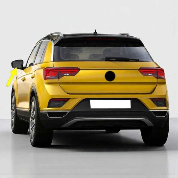 VW T-Roc 2018-2021 Sol Dış Dikiz Ayna Camı Isıtmalı 2GA857521C ürün görseli 1