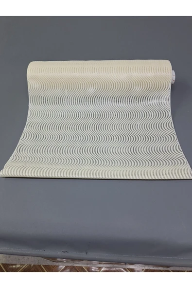 PVC KÜPÜR DANTEL RAF VE DOLAP ÖRTÜSÜ RUNNER  (KREM) ürün görseli 1