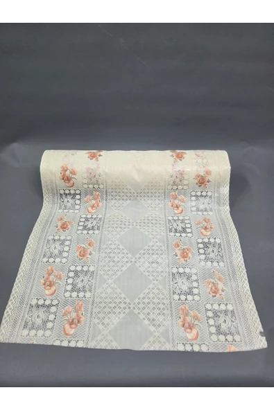 PVC KÜPÜR DANTEL RAF VE DOLAP ÖRTÜSÜ RUNNER ürün görseli 1