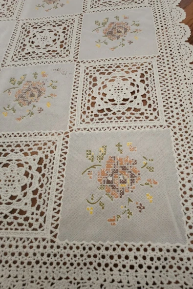 Pvc Runner Ve Sehpa Üstü Servislik 80 cm X 40 cm - Resim 3