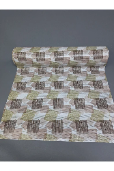 Desenli  Raf Ve Dolop Içi Örtüsü -  Kaymaz Raf Örtüsü 50cm X 500 Cm ürün görseli 1