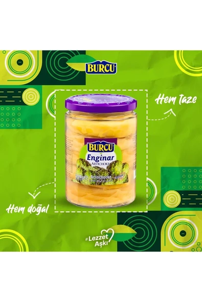 Burcu Enginar Konservesi 540 gr x 3 Adet - Resim 5