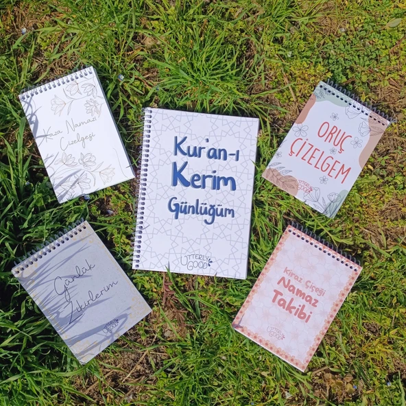 Utterly Good Yıldız Seti  Defter  Ajanda  Renkli Defter Seti  Not Defteri ürün görseli 1