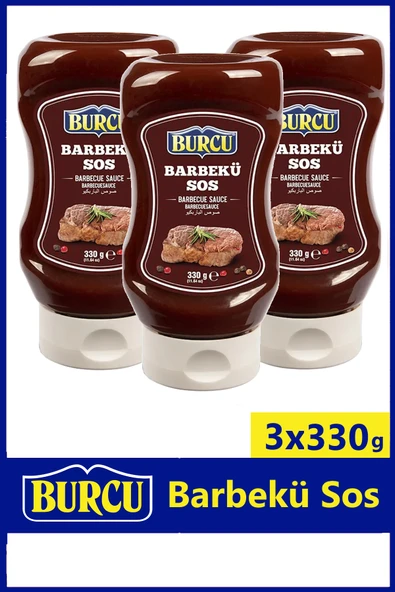 Burcu Barbekü Sos 330 gr x 3 Adet ürün görseli 1
