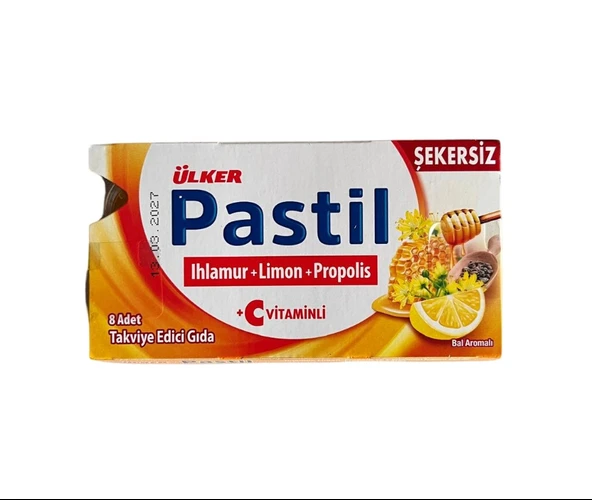 Ülker Pastil Ihlamur Limon Propolis Aromalı 22,4 gr 12 Adet ürün görseli 1