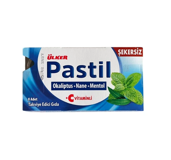 Ülker Pastil Okaliptus Nane Mentol Aromalı 22,4 gr 12 Adet ürün görseli 1