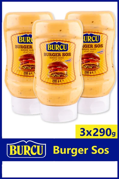Burcu Burger Sos 290 gr x 3 Adet ürün görseli 1