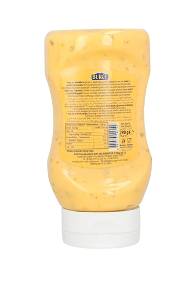 Burcu Burger Sos 290 gr x 3 Adet - Resim 4