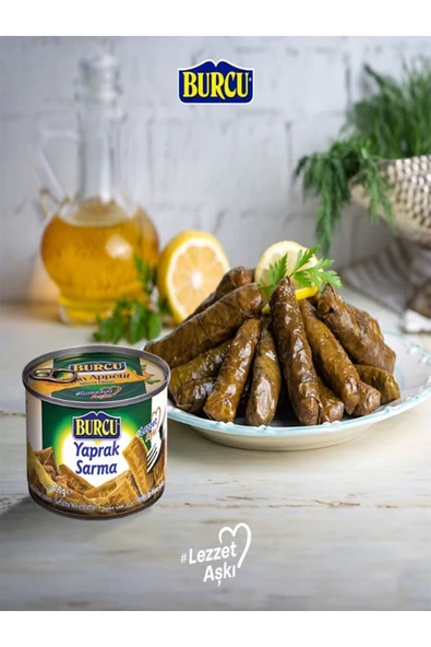 Burcu Yaprak Sarma 400 gr x 4 Adet - Resim 3