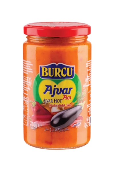Burcu Ajvar Acı Kahvaltılık Sos 310 gr ürün görseli 1