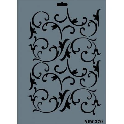 Rich New Seri N-270 Stencil 35x25 cm ürün görseli 1