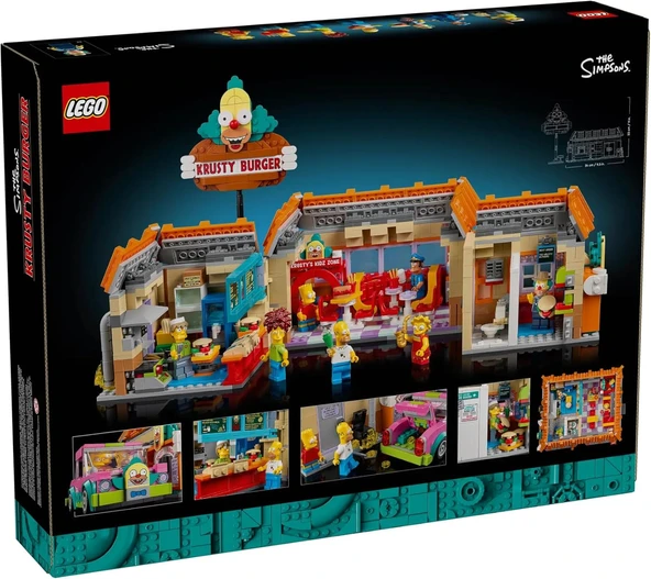 LEGO 10352 Icons The Simpsons Krusty Burger - Resim 2