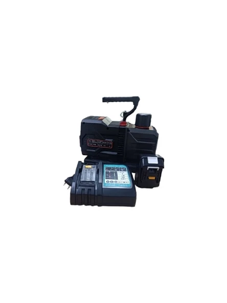 Artico 2VI-3DLi Çift Kademeli   Akülü, Şarjlı, Kablosuz Vakum Pompası - 18V, 1/2 HP, 6CFM Lityum Bataryalı ürün görseli 1