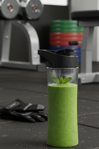 Sinbo SHB-7508 300W Smoothie Blender ,Paslanmaz Çelik Bıçaklı, 570 ml Şişe ürün görseli 1
