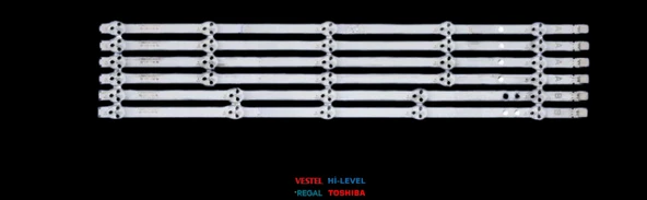 VESTEL 50FD7000 LED BAR,. VESTEL 50FD7300 LED BAR,. VESTEL 50FD5400 LED BAR,. HI-LEVEL 50HL520 LED BAR,. VESTEL 50FB5000 LED BAR,. VESTEL 50PFS7500 LED BAR ürün görseli 1