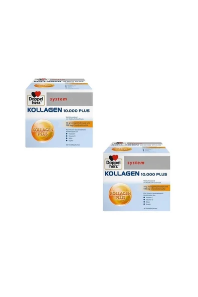 Doppelherz System Kollagen 10.000 Plus 30 X 25 Mm Flakon-2 Adet ürün görseli 1