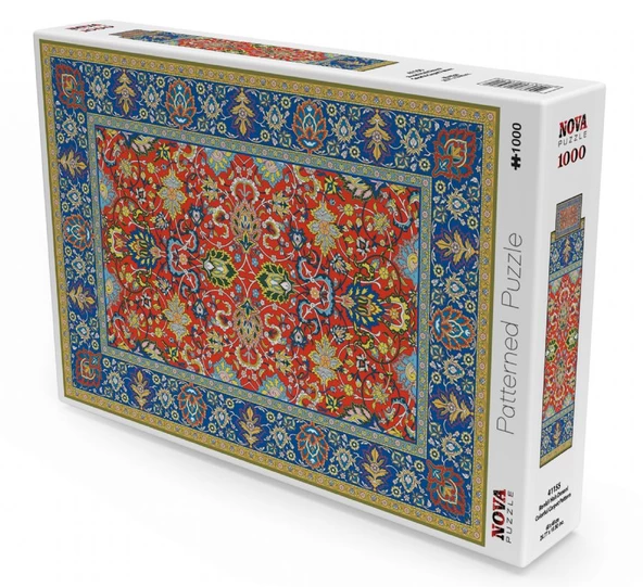 Nova Puzzle 1000 Parça Renkli Halı Deseni Puzzle ürün görseli 1