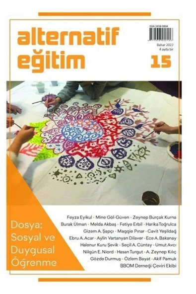 Yeni İnsan Yayınevi Alternatif Eğitim Dergisi 15. Sayı: Sosyal ve Duygusal Öğrenme Kolektif ürün görseli 1