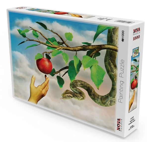 Nova Puzzle 1000 Parça Yasak Elma Puzzle ürün görseli 1