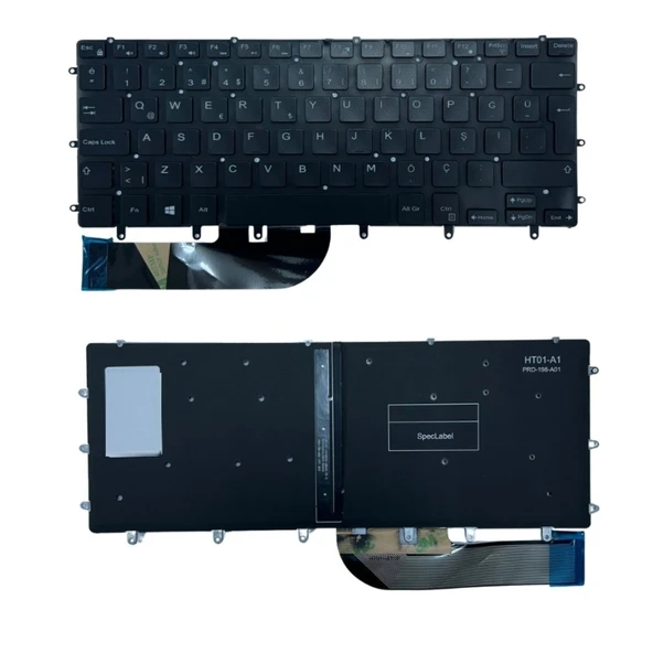 Dell DLM14L26TQJ442 Notebook Klavye TR Işıklı ürün görseli 1
