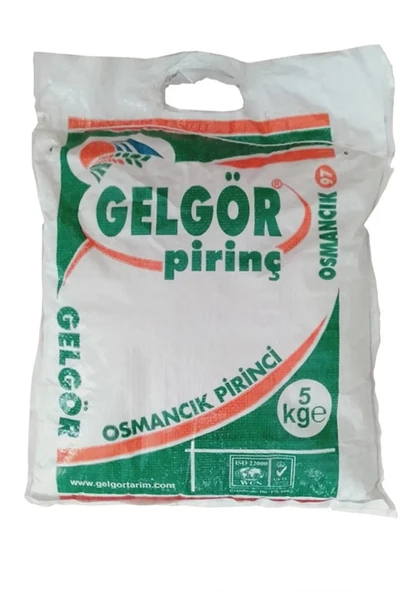 Gelgör Hakiki Osmancık Pirinci Yeni Mahsul 5 Kg ürün görseli 1