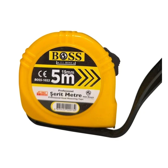 Boss 5x19 Mm Şerit Metre 12 Adet 5 / 19 MM ürün görseli 1