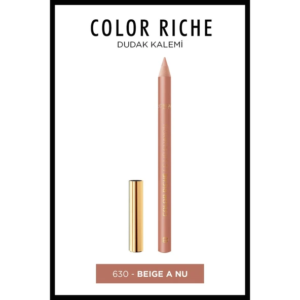 L'Oréal Paris Color Riche Dudak Kalemi - 630 Beige A Nu ürün görseli 1