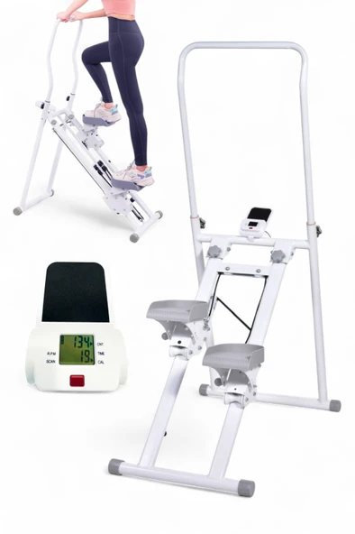 MAXFIT Climber Tırmanma Aleti Eğim Ayarlı Dijital Göstergeli Katlanabilir ürün görseli 1