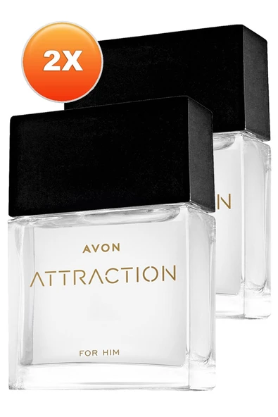 Attraction Erkek Parfüm Edt 30 Ml. İkili Set - Resim 2