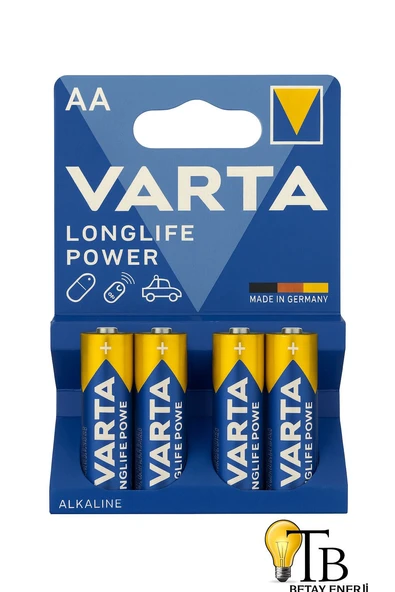 Varta LONGLIFE POWER AA PİL ürün görseli 1