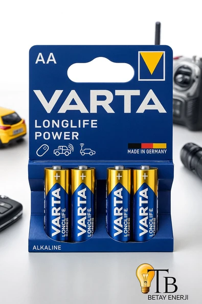 Varta LONGLIFE POWER AA PİL - Resim 2