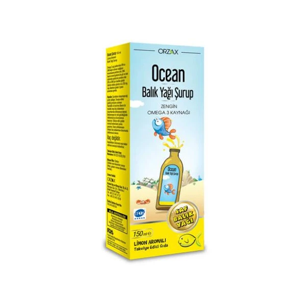 Ocean Balık Yağı Limon Aromalı 150 Ml ürün görseli 1
