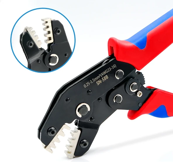 SN-58B CIRCIR SIKMA PENSESİ CRİMPER ARACI 0.25-1.5MM² ürün görseli 1