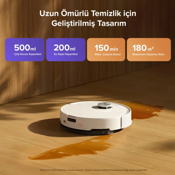 Roborock S8 Pro Akıllı Robot Süpürge - Beyaz - Resim 5