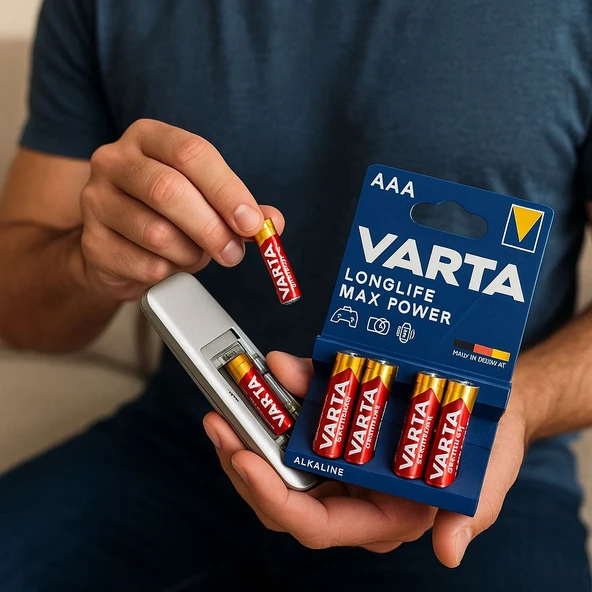 Varta LONGLIFE MAX POWER AAA - Resim 2