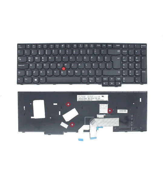 Lenovo ThinkPad 20H500B1TX Klavye Tuş Takımı Siyah TR ürün görseli 1